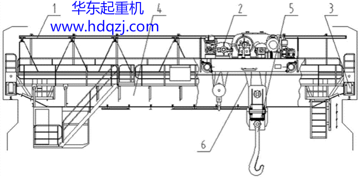 QDY型冶金橋式起重機(jī)圖紙