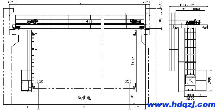 QESF鋁型材專用氧化起重機(jī)